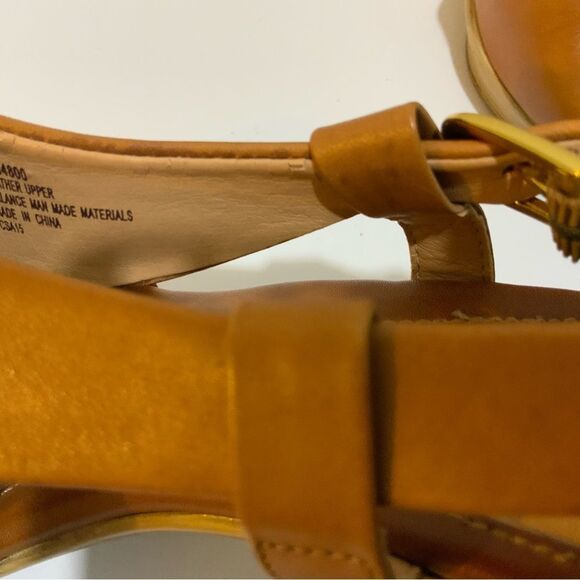 Sofft Womens Sandals Size 6.5 Open Toe Slingback Career Comfort Shoes Heels Tan - Picture 12 of 13